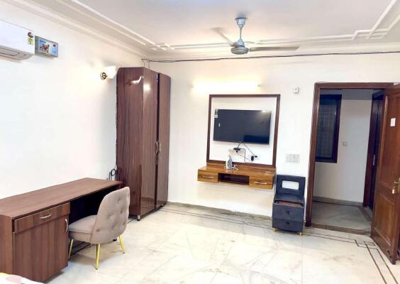 1 RK + 1 Bath (690 sqft) Studio Apartment for Rent in M Block, Saket
