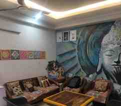 1 BHK + 2 Baths (1,000 sqft) Builder/Independent Floor for Rent in Silver Oakwood Apartment, Mehrauli