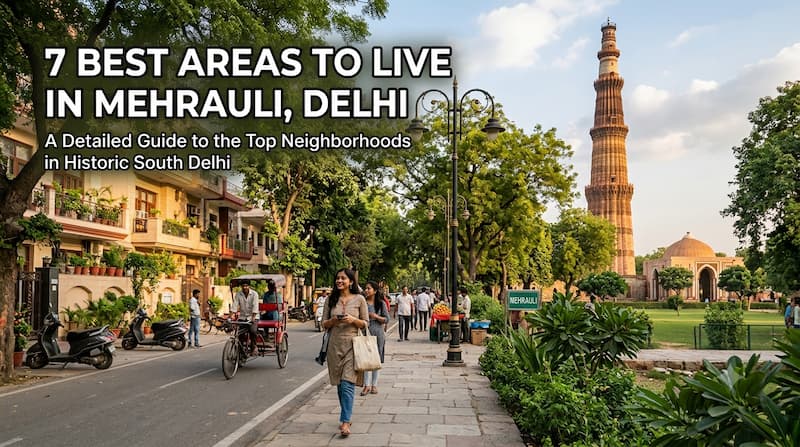 7 Best Areas to Live in Mehrauli, Delhi