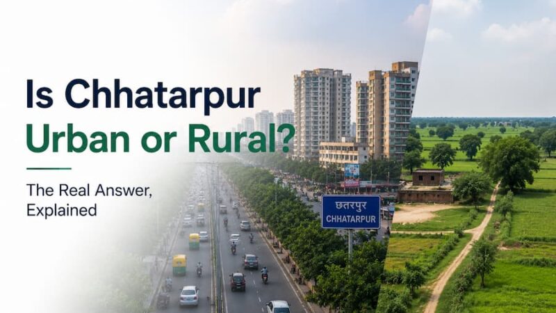 Is Chhatarpur Urban or Rural