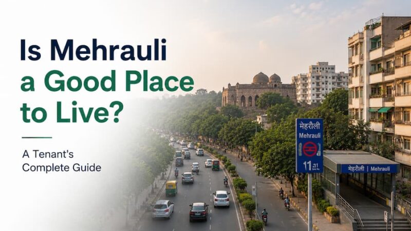 Is Mehrauli a Good Place to Live