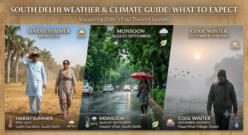 South Delhi Weather & Climate Guide What to Expect